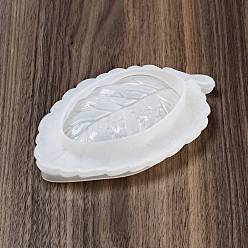 Белый Силиконовые формы для подноса для посуды своими руками, формы для хранения, для уф-смолы, изготовление изделий из эпоксидной смолы, белые, 162x99x27 мм
