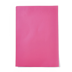 Fuchsia A4 Matte Self Adhesive Sticker Paper, Printable Lable Paper, DIY Craft Paper, Hot Pink, 29.4x21x0.01cm