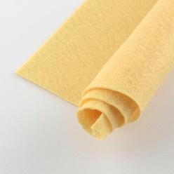 Светло-хаки Нетканые ткани вышивка иглы войлока для DIY ремесел, квадратный, светлый хаки, 298~300x298~300x1 мм , около 50 шт / мешок
