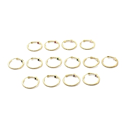 Color mezclado Aretes de aro con corazón de circonitas cúbicas, joyas de latón chapado en oro real 18k para mujer, color mezclado, 30x1.5~4.5 mm, pin: 1 mm