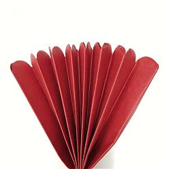 Rojo Oscuro Bolas de flores de papel, para la decoración de la boda, Suministros para la fiesta, de color rojo oscuro, 25 cm
