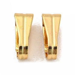 Золотой 304 из нержавеющей стали оснастки на поруки, золотые, 6x3x2 мм, отверстие : 2x5.5 мм