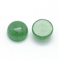 Autres Jades Cabochons en jade naturel, demi-tour, 6x3~3.5mm