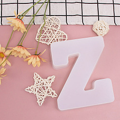 Letter Z DIY Silicone Molds, Fondant Molds, Resin Casting Molds, for Chocolate, Candy, UV Resin, Epoxy Resin Craft Making, Letter.Z, 161x128x36mm