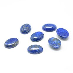 Lapis Lazuli Cabochons de jaspe tache bleue naturelle, ovale, 10x8x4mm