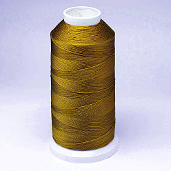 Goldenrod Nylon Thread, For Tassel Making, Goldenrod, 0.3mm, about 1093.61 yards(1000m)/roll