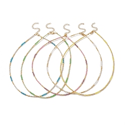 Разноцветный Ожерелья из бисера для женщин, красочный, 15.75 дюйм (40 см)