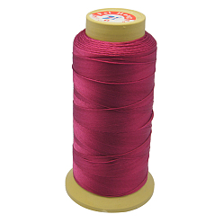 Rouge Violet Moyen Fils à coudre de nylon, 9, bobine de cordon, support violet rouge, 0.55mm, 200 yards / rouleau