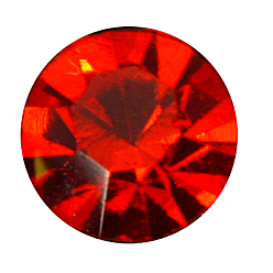 Jacinthe Séparateurs perles en verre avec strass en laiton, Grade a, bride droite, métal couleur or, rondelle, jacinthe, 8x3.8mm, Trou: 1.5mm