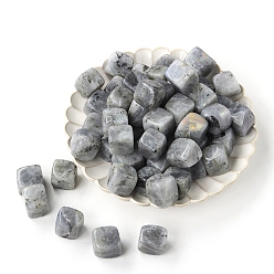 Labradorite 100g Cube Natural Labradorite Beads, for Aroma Diffuser, Wire Wrapping, Wicca & Reiki Crystal Healing, Display Decorations, 15~20x15~20x15~20mm