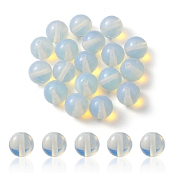 Opalite 20 Perles rondes en opalite, 10mm, Trou: 1mm