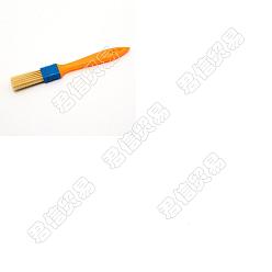 Золотистый Pandahall elite нейлоновая кисть для масляного лака, с пластиковой ручкой, золотые, 18x2.5x1.2 см