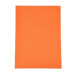 Rouge Orange Papier de verre coloré, tapis de graffiti, papier de peinture à l'huile, papier de verre griffonnage crayon, pour la peinture de créativité d'enfant, rouge-orange, 29~29.5x21x0.3 cm, 10 draps/sac