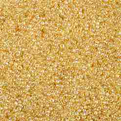 (103) Transparent Luster Light Amber Круглые бусины toho, японский бисер, (103) прозрачный блеск светло-янтарный, 8/0, 3 мм, отверстие : 1 мм, Около 1110 шт / 50 г