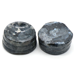 Labradorite Support de support de base d'affichage en labradorite naturelle pour cristal, support de sphère de cristal, 2.7x1.2 cm