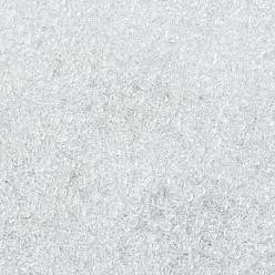 (1) Crystal Clear Круглые бусины toho, японский бисер, (1) кристально чистый, 8/0, 3 мм, отверстие : 1 мм, Около 1111 шт / 50 г
