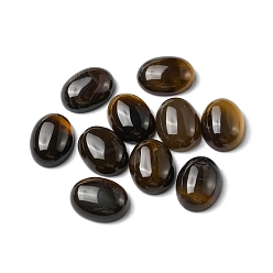 Natural Agate Natural Agate Cabochons, Dyed & Heated, Oval, 18x13x5mm