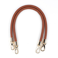 Sienna Imitation Leather Bag Strap, with Swivel Clasps, for Bag Replacement Accessories, Sienna, 60x1.3x1.55cm