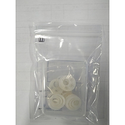 Lino Superfindings colgantes de concha de agua dulce natural, redondo y plano con la onda, lino, 18x2 mm, agujero: 1 mm, 16 unidades / caja