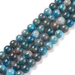 Apatite Perles naturelles d'apatite, ronde, 10mm, Trou: 1mm, environ135 pcs / 250 g