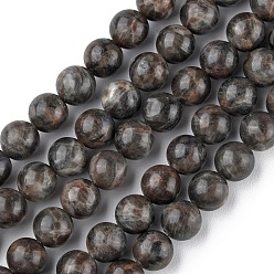 Labradorite Chapelets de perles labradorite naturelle , ronde, 12mm, Trou: 1.2mm, Environ 31 pcs/chapelet, 15.5 pouce