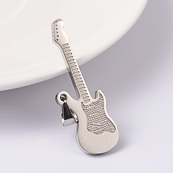 Stainless Steel Color 304 Stainless Steel Pendants, Bass, Stainless Steel Color, 40x14x2mm, Hole: 6x4mm