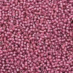 (959) Inside Color Light Amethyst/Pink Lined Toho perles de rocaille rondes, perles de rocaille japonais, (959) intérieur couleur améthyste clair / doublé rose, 11/0, 2.2mm, Trou: 0.8mm, environ5555 pcs / 50 g