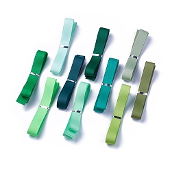 (52) Непрозрачная лаванда Репсовые ленты , полиэфирные ленты, зеленая серия, разноцветные, 5/8 дюйм (16 мм), около 1 ярд / прядь (0.9144 м / прядь)
