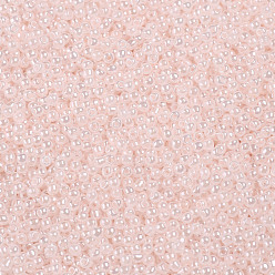 Rouge Lavande 12/0 grader des perles de rocaille en verre rondes, Ceylan, blush lavande, 2x1.5mm, Trou: 0.7mm, environ 48500 pcs / livre
