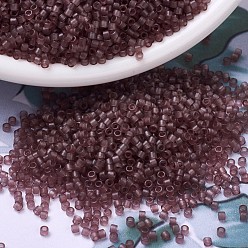 (DB0772) Teinté Semi-Givre Transparent Cannelle Perles miyuki delica, cylindre, perles de rocaille japonais, 11/0, (db 0772) cannelle transparente semi-givrée teinte, 1.3x1.6mm, trou: 0.8 mm, environ 10000 PCs / sachet , 50 g / sac