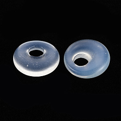 Opalite Pendentifs opalite, disque de donut / pi, 17.5~18.5x5.5mm, Trou: 5.5mm