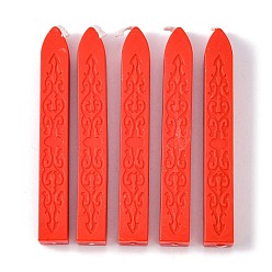 Красный Сургучные палочки, с фитилями, для сургучной печати, красные, 91x12x11.8 мм