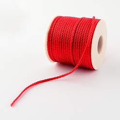 Red Nylon Thread, Red, 2mm, 40yards/roll