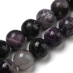 Fluorite Grade A Natural Fluorite Beads Strands, Round, 8mm, Hole: 0.8mm, about 50pcs/strand, 15.43''(39.2cm)