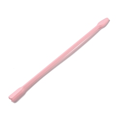 Pink Tige d'agitation en fer, recouvert de silicone alimentaire, coller, rose, 200x9x5mm