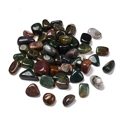 Agate Indienne Perles naturelles en agate indienne, sans trou, nuggets, pierre tombée, gemmes de remplissage de vase, 9~45x8~25x4~20mm, environ79~100 pcs / 1000 g