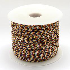Colorful Nylon Thread, Colorful, 1.0mm, about 109.36 yards(100m)/roll