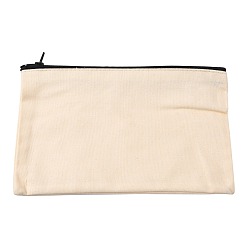 (404) Непрозрачное AB Кислое яблоко Пустая сумка для рукоделия, холщовая сумка для карандашей, на черной молнии, косметичка универсальная дорожная косметичка, цветочный белый, 12.2x20.3 см