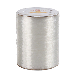 Clear Germany Elastic Crystal Thread, Stretch Bracelet String, DIY Jewelry Beading Stretch Cord Findings, Clear, 1mm, about 1093.61 yards(1000m)/roll
