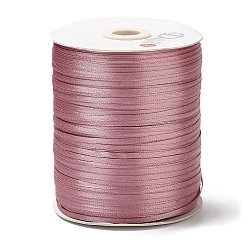 Розово-Коричневый Двухсторонняя атласная лента, Полиэфирная лента, розово-коричневый, 1/8 дюйм (3 мм) шириной, о 880yards / рулон (804.672 м / рулон)