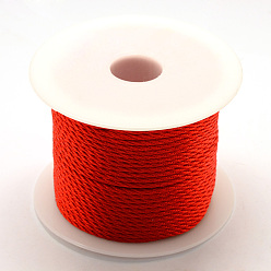 Rouge Fil de nylon, rouge, 1.0mm, environ 49.21 yards (45m)/rouleau
