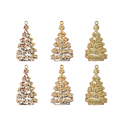 Бледно-Золотистый Пластиковые украшения на елку, елка висит украшения, для рождественской вечеринки подарок украшение дома, бледно золотарник, 90 мм, 6 шт / пакет