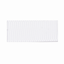 WhiteSmoke High Dense Polyester Grosgrain Ribbons, WhiteSmoke, 1 inch(25.4mm), about 100yards/roll