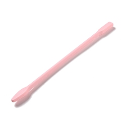 Pink Varilla agitadora de hierro, cubierto con silicona de grado alimenticio, palo, rosa, 160x9x5 mm