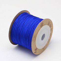 Blue Nylon Threads, Blue, 0.6mm, about 109.36 yards(100m)/roll