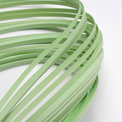 Light Green Quilling Paper Strips, Light Green, 390x3mm, about 120strips/bag