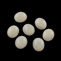 Papaya Látigo Granos de acrílico oval de piedras preciosas de imitación, PapayaWhip, 15x13 mm, Agujero: 2.5 mm, sobre 310 unidades / 500 g