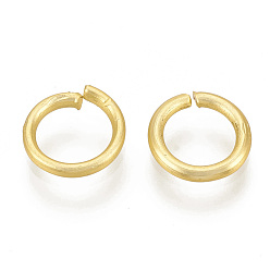 Золотой Алюминиевые кольца с открытым скачком, золотые, 10x1.5 мм, внутренний диаметр: 7 мм, около 7690 шт. / 1000 г