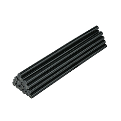 Black Plastic Glue Sticks, Use for Glue Gun, Black, 270x11mm, about 17strands/500g