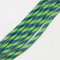 Lime Vert 7 âmes intérieures cordes en polyester et spandex, pour la fabrication de bracelets en corde, lime green, 4mm, environ 109.36 yards (100m)/paquet, 420~500g / bundle